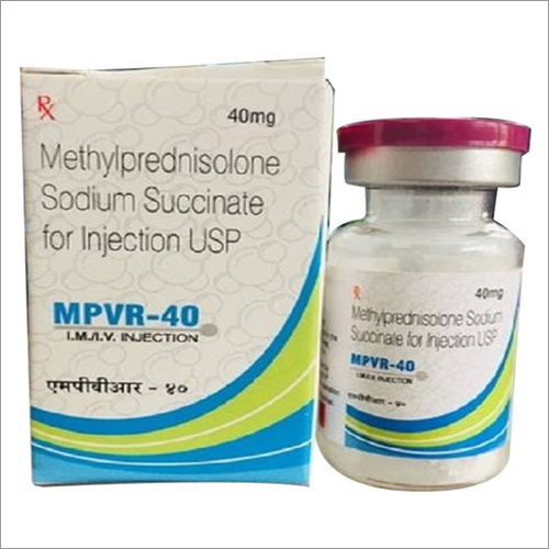 40mg Methylprednisolone Sodium Succinate For Injection USP