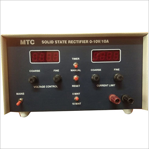 Solid State Rectifier By MTC(INDIA)