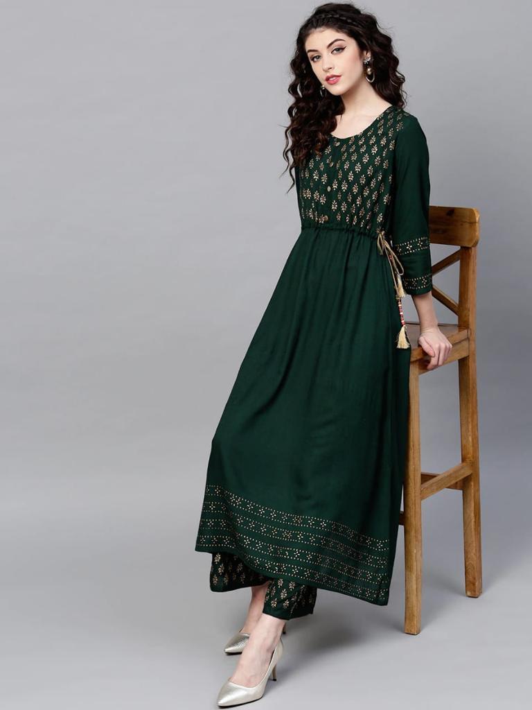 NEW PRINTED RAYON KURTI COLLECTION