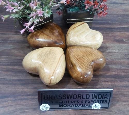 Wood Heart Shining Keepsake Cremation Urn Funeral Supplies