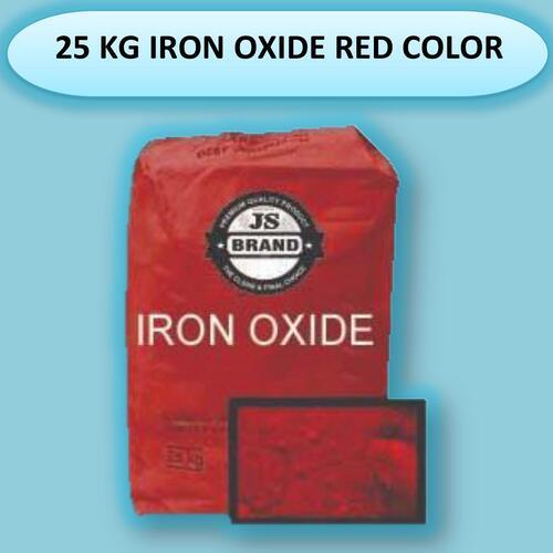 25 Kg Iron Oxide Red Color Usage: Making Paver Blocks