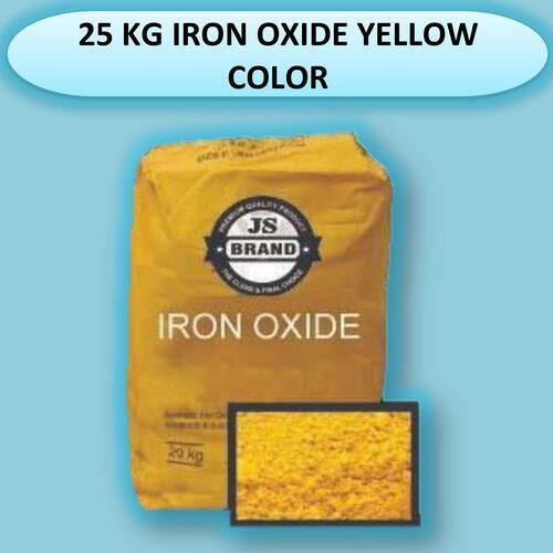 25 KG IRON OXIDE YELLOW COLOR