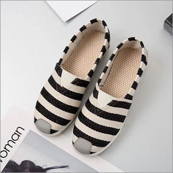 Ladies Fashion Canvas Flat Shoes