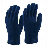 Blue Cotton Gloves