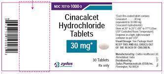 Cinacalcet Hydrochloride Tablets