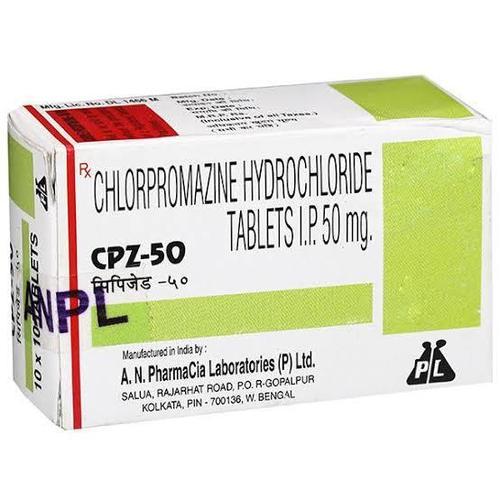 Chlorpromazine Hydrochloride Tablets 50mg