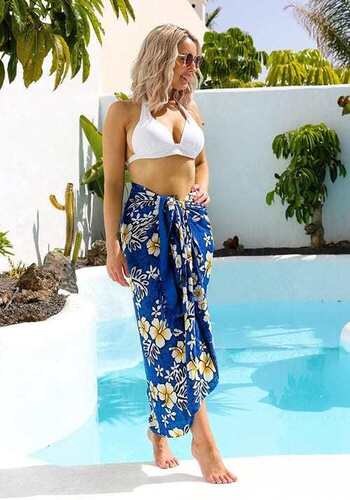 Multi Color Bulk Rayon Printed Beach Sarongs Wholesalers