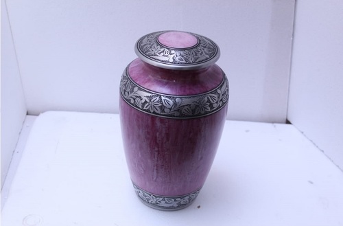 Purple Cremation Urn Manfcturer Of India Funeral Supplies