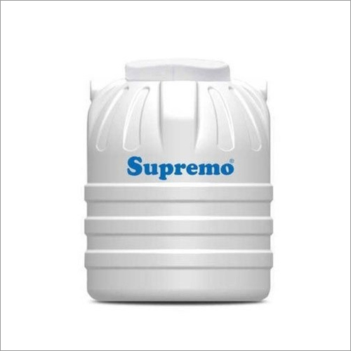 White Supremo Plastic Water Storage Tank