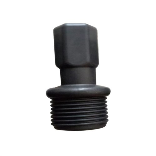 PVC Pipe Plug - 1/2 Inch, Black - Head Hex Connection, End Threaded, Weighs 30 Grams for Secure Sealing and Efficient Flow Control