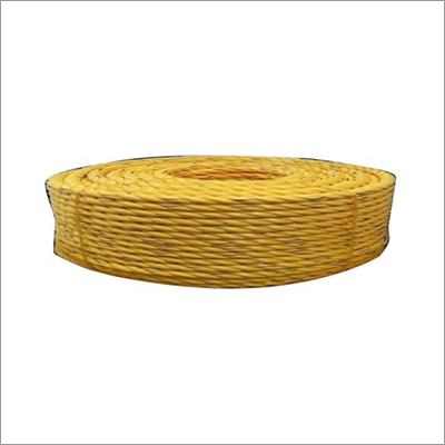 Polypropylene Danline Rope - 10mm Width, 100m Reel , Yellow Twisted Style for Versatile Utility and Strong Performance