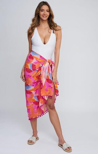 Bulk Polyester Printed Beach Sarongs wholesalers