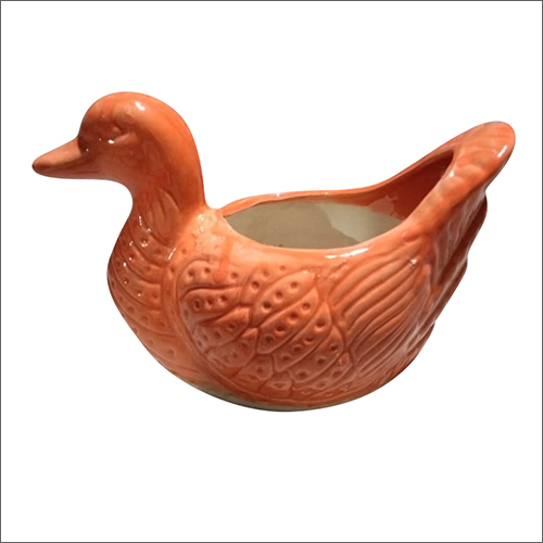 Duck Shape Ceramic Pot