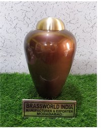 Pink Prestige Brass Cremation Urn Funeral Supplies