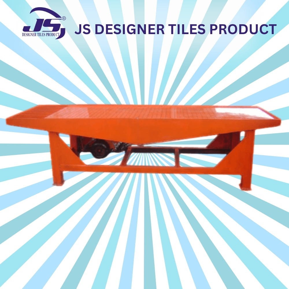 Paver Designer Tiles Vibro Forming Table - Color: Blue