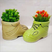 Shoes Shape Plant Pot