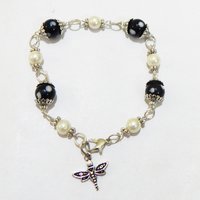 Health Glass Lampwork Beads Bracelet