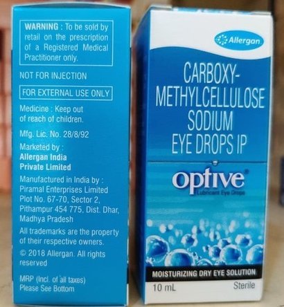 Carboxy-methycellulose Sodium Eye Drops Ip