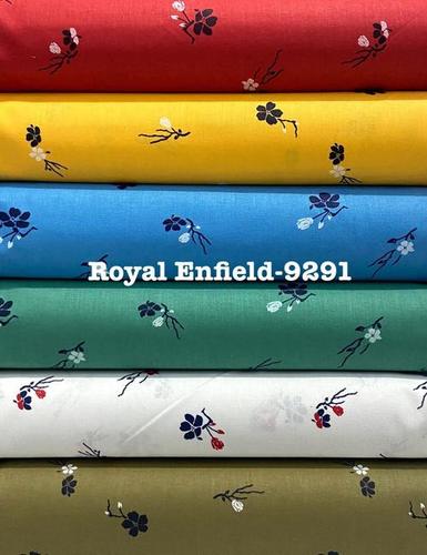 Cotton Satin Printed Shirting Fabric