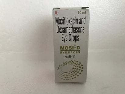 Moxifloxacin & Dexamethasone Eye Drops
