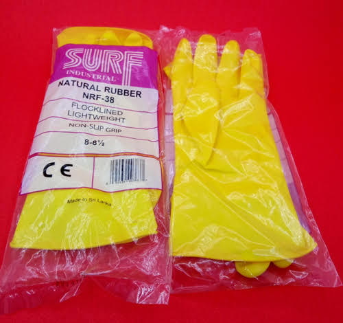 Rubber Hand Gloves - Surf-Specific Design | Single Use, Ideal for Water Sports, Flexible Fit for Enhanced Grip and Comfort