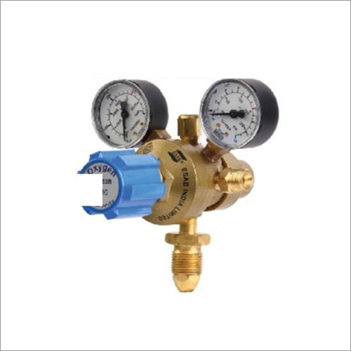 Oxygen Double Stage Gas Regulator By SAFETY PLUS