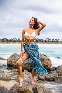 Multicolor Cotton Beach Pareos