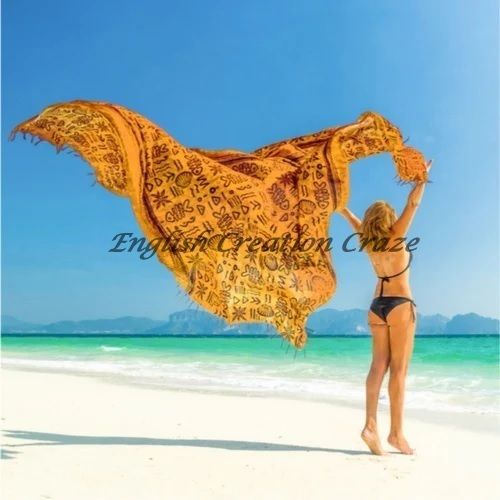 Custom Printed Beach Pareos Wholesalers