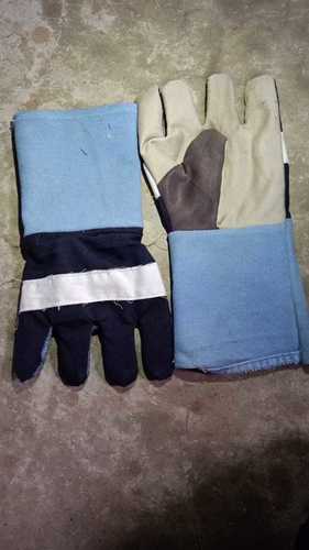 Denim Cotton Gloves - Premium Denim Fabric, Adult Size | Deep Cleansing, Ideal for Dry Storage