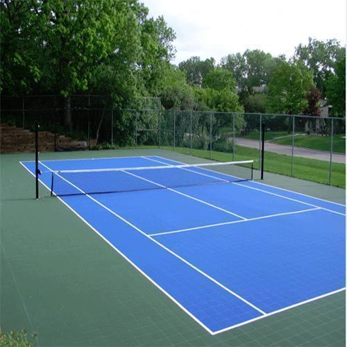 Blue Panoramic Paddle Tennis Court at Best Price in Hefei