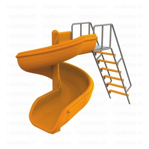 Frp Royal Spiral Slide Playground Equipment