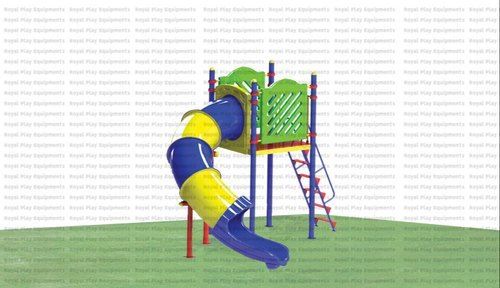 Tunnel Slide Frp Wave Slide Playground Slide Plastic Slide Size: Unit H-7Ft