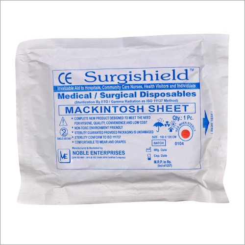Blue Mackintosh Sheet