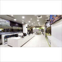 Showroom Interior Designing - Elegant Modern Aesthetic , Customizable Layouts And Premium Quality Materials