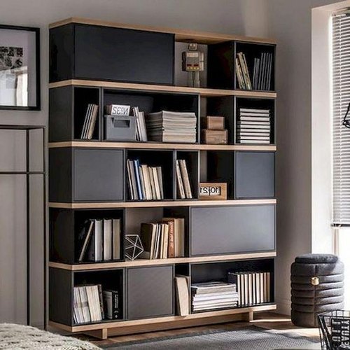 Plotted Book Rack