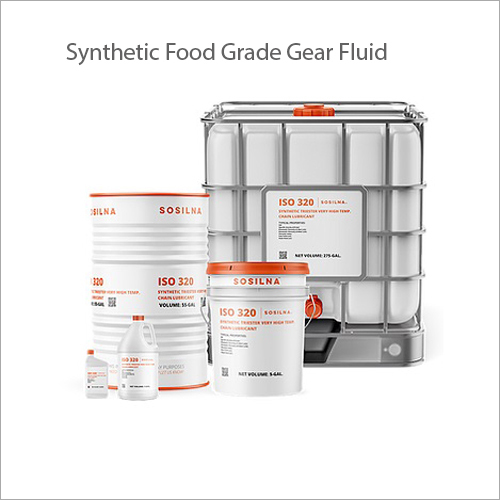 Synthetic Food Grade Gear Fluid