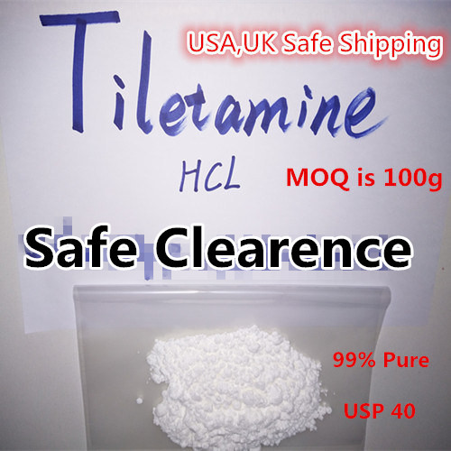 99% Purity Tiletamine HCl Powder Factory Supply