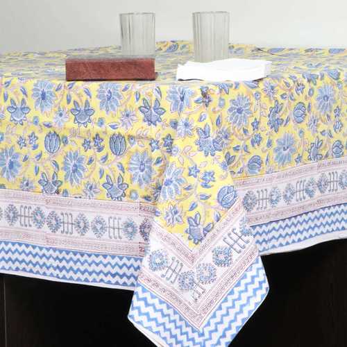 Indian Hademade block print table cloth