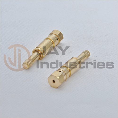 Brass Turned Component With Micro Hole