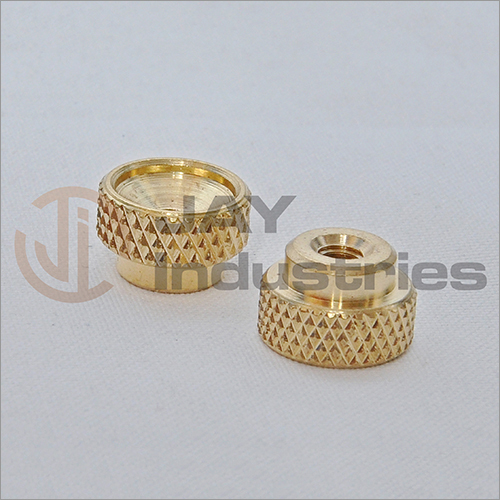 Brass Diamond Knurling Component