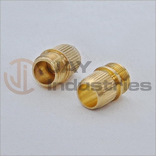 Brass Straight Knurled Threaded Bush