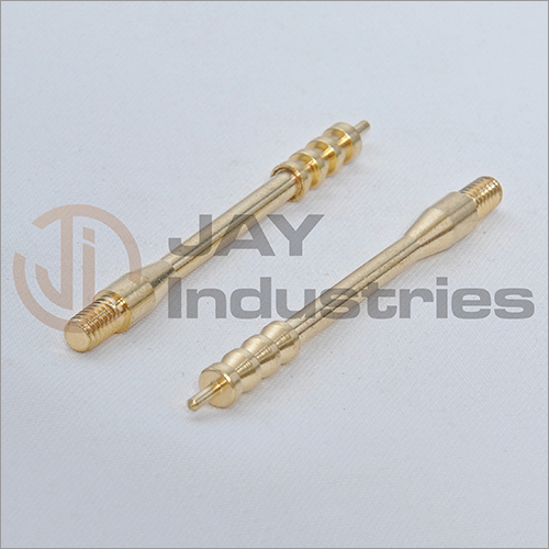 Brass Grooved Stud