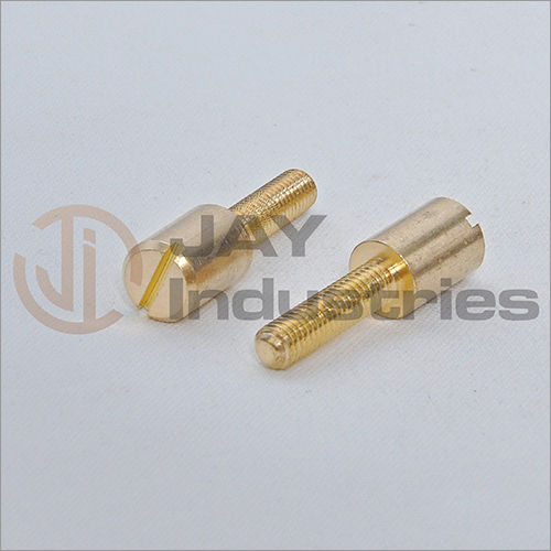 Brass Round Slotted Head Spacer