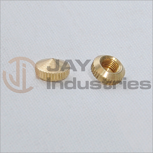 Brass Knurled Blind Insert