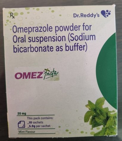 Omeprazole powder for Oral suspension (Sodium bicarbonate as buffer)