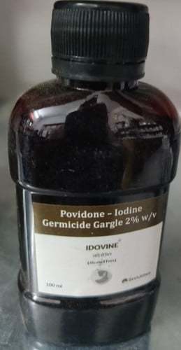 Povidone - Iodine Germicide Gargle 2% W/V Specific Drug