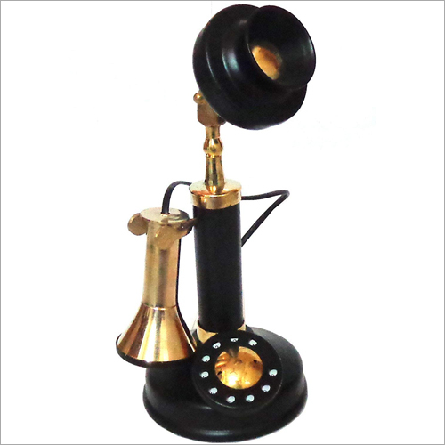 Golden Antique Swan Telephone