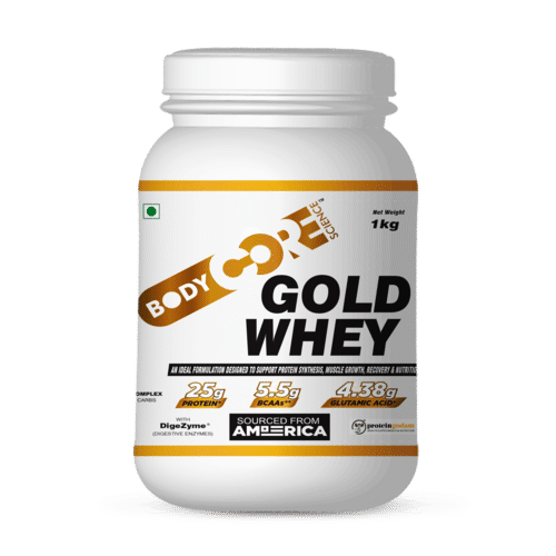 Bcs 1 Kg Strawberry Flavoured Gold Whey Protein Dosage Form: Powder