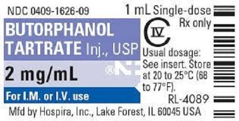 Butorphanol Tartrate Injection