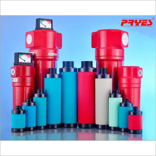 Red Compressor Line Filters